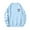 Sky Blue, variant on VBTAPA Mens Valentines Day Sweatshirt Heart Graphic Printed Long Sleeve Crewneck Pullover Tops Funny Valentines Shirts Sky Blue L