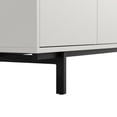 thumbnail image 6 of White Laminate TV Stand with 4 Doors and Modern Design, 6 of 6