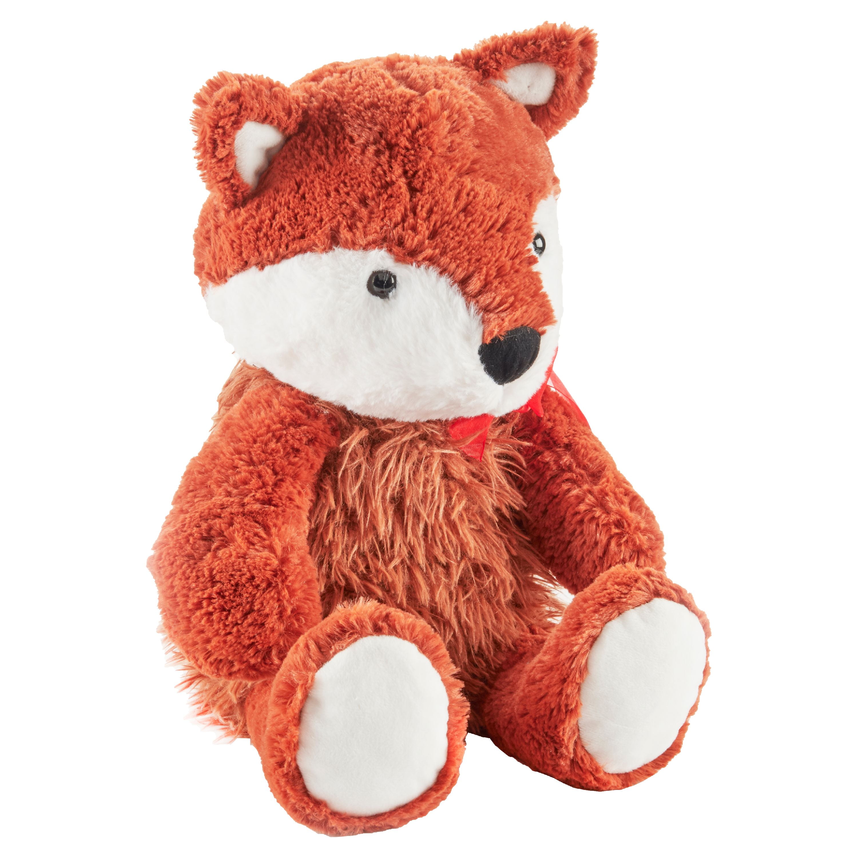 large stuffed fox