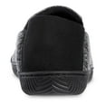 thumbnail image 3 of isotoner Memory Foam Sport Knit Miles Men's Closed Back Slippers Color: Ash Size: MEDIUM, 3 of 4