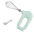 thumbnail image 1 of Batidor de huevos de mano portátil, espumador de crema de cocina ajustable, mezclador de huevos recargable eléctrico inalámbrico, herramientas Herramientas y accesorios para hornear verde 1 varilla Toystoory HA007445-03B, 1 of 6