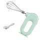 thumbnail image 1 of Batidor de huevos de mano portátil, espumador de crema de cocina ajustable, mezclador de huevos recargable eléctrico inalámbrico, herramientas Herramientas y accesorios para hornear verde 1 varilla Toystoory HA007445-03B, 1 of 6