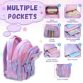 thumbnail image 4 of Soda Candy Backpack School Bookbags for Middle School Students Book Bag School Kawaii Ita Backpacks, Purple, 4 of 7