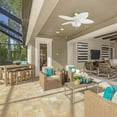 thumbnail image 5 of Honeywell Palm Lake 52 Inch Indoor Outdoor Ceiling Fan with Light and Pull Chain, White, 5 of 9