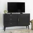 thumbnail image 3 of angelo:HOME 52" Mid-Century TV Console - Black, 3 of 5