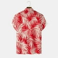 thumbnail image 7 of Mens Hawaiian Shirt Short Sleeve Button Down Shirts Tropical Floral Summer Beach Shirts,S-3XL, 7 of 7