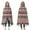 Multicolor Geometric Pattern, variant on Wearable Blanket,Multicolor Geometric Mosaic Pattern Hooded Wearable Flannel Blanket for Adults & Teens,Winter Poncho Shawl Wrap Cape Cozy Anti-Pill,50"x60"
