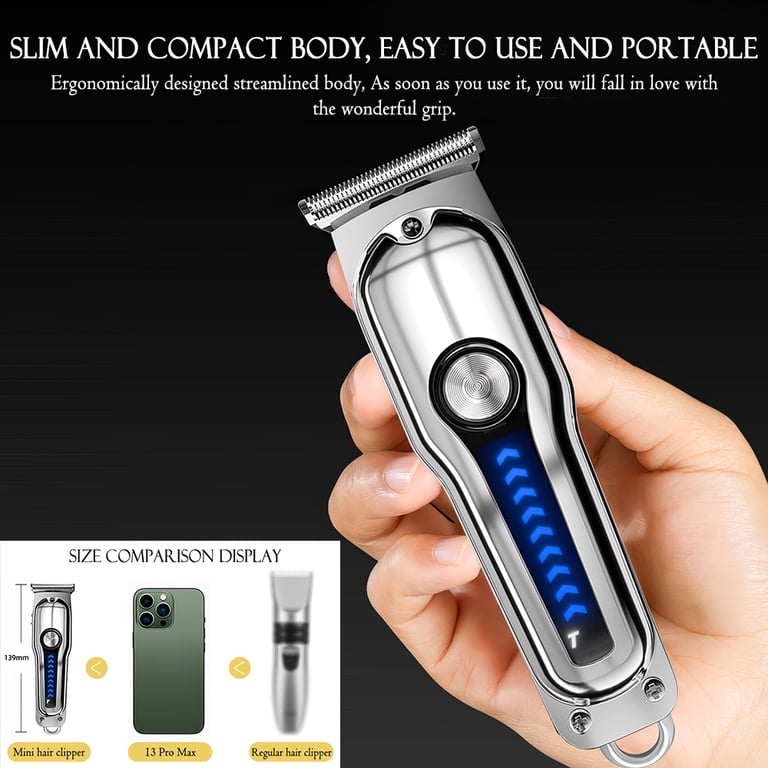 Rechargeable Hair Trimmer with Built-In Hair healthy Bell + Howell VacuTrim Body Trimmer Powerful Vacuum Hair  main image 4