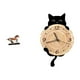 thumbnail image 1 of Figura de caballo,Figura coleccionable de caballo en miniatura,Reloj de pared,Reloj de pared decorativo para baño o dormitorio,Reloj de pared para gatos silencioso,sin tictac,ideal para regalar., 1 of 8