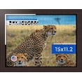thumbnail image 2 of ArtToFrames 15x11.2 Inch - 28.5x38 CM Brown Puzzle Frame for 100 piece Puzzles.1.00 Inch Custom Wood Puzzle Frames, Verlinga Brown - Comes with Regular Glass, 2 of 6