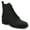Vintage/Black, variant on Womens Kodah Lace-up Round Toe Comfort Casual Block Heel Ankle Boots, Widths Available
