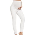thumbnail image 3 of Pantalones Vaqueros de Maternidad para Mujer, Ajustados, Elásticos y Cómodos, para Embarazadas L, 3 of 9