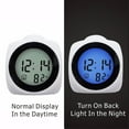 thumbnail image 4 of pitrice Alarm Clock Projecting Digital Colorful Display Date Temperature Multifunctional Projector Adjustable Living Room Home Car White, 4 of 9