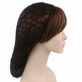 thumbnail image 4 of MRLESS 2pcs Crocheted Hair Net Caps for Women, Breathable Hair Care Accessories for Styling and Hair, 4 of 6