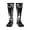 2 Black-1, variant on Women's Knee High Socks America Thin Blue Line Flag Police Outdoor Casual Tube Socks