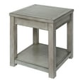 thumbnail image 2 of Furniture of America Keller 1-Shelf End Table, Antique White, 2 of 6