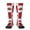 2 Black-2, variant on Women's Knee High Socks Art Canadian Flag Outdoor Casual Tube Socks