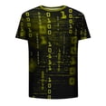 thumbnail image 4 of LYXSSBYX Mens Shirts Casual Stylish Summer Men Casual Round Neck Printing Pullover Fitness Sports Shorts Sleeves T Shirt Blouse, 4 of 4