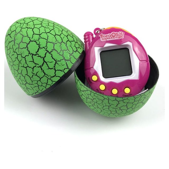 Máquina electrónica para mascotas, paquete de huevos agrietados, máquina de juego de desarrollo electrónico, vaso, juguete de huevo
