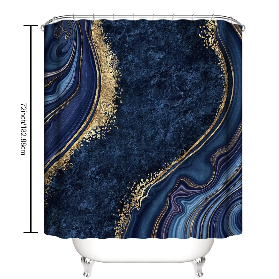 Harry Potter Bathroom Set 4PCS Shower Curtain Bath Mat Set Toilet Lid Cover  Gift