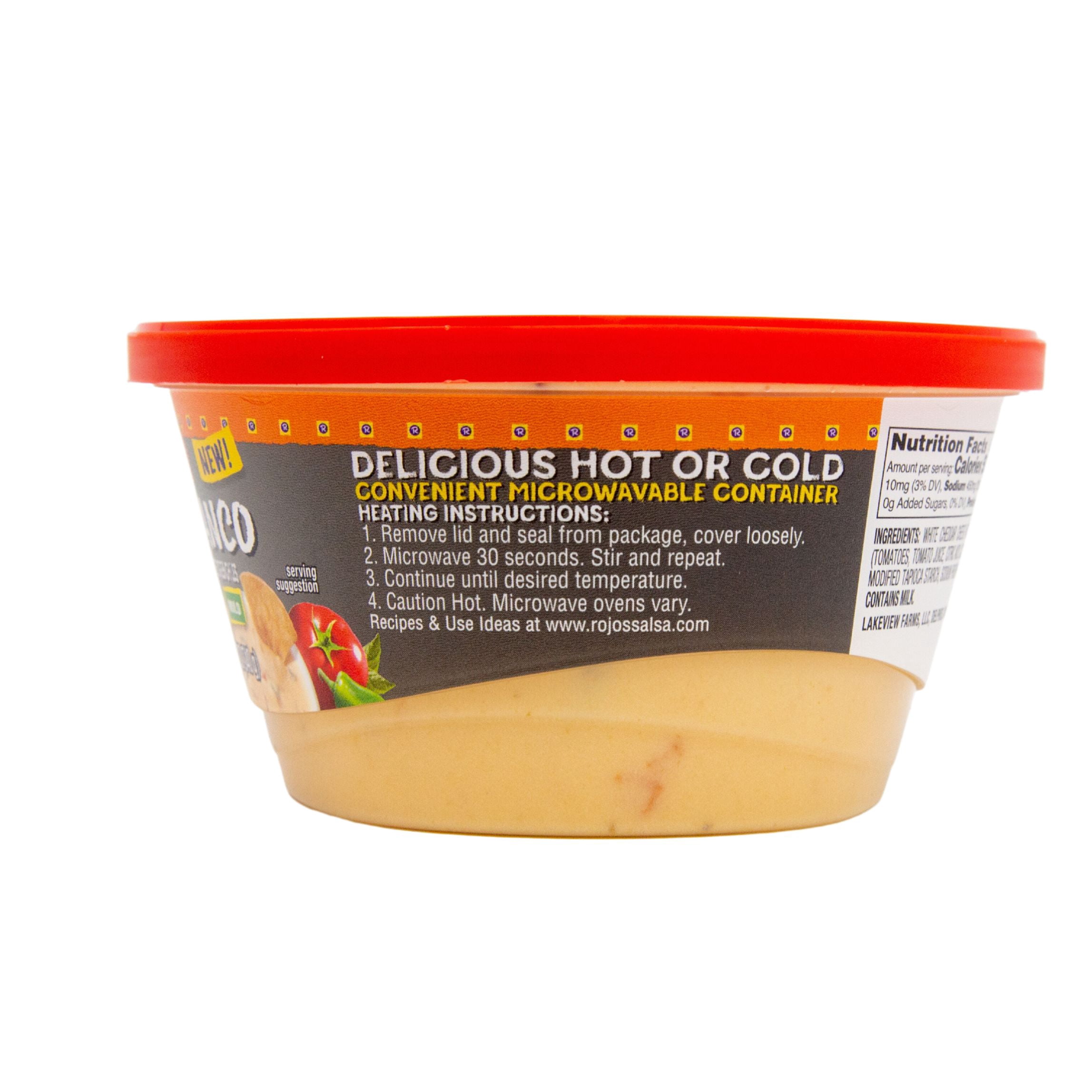 Rojo's Autentico, White Cheddar Cheese Dip, 12 oz