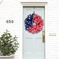 thumbnail image 5 of 250th Anniversary Patriotic Wreath, 3D Eagle Memorial Wreaths, Patriotic Wreaths for Front Door, Red White and Blue Wreath, All-Weather Farmhouse Outdoor Holiday Decoration Independence Day Decor,B, 5 of 10
