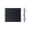 🍒 Black_New#4418, variant on PVC No-Punch Pet Fence Retractable Doorway Gate, Transparent Jump-Proof Partition Barrier with Pet Door, Strong Clips, Black, 50 x 125 cm