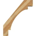 thumbnail image 3 of 6"W x 28"D x 34"H Merced Rough Sawn Knee Brace, Western Red Cedar, 3 of 4
