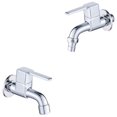 thumbnail image 1 of Grifo de 2 piezas, grifo, baño, lavadora, grifo, trapeador de piscina, grifo de agua fría simple, montaje en pared JAMW Sencillez, 1 of 5
