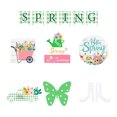 thumbnail image 4 of Bandeja decorativa para decoración del día de San Patricio, Pascua, primavera, decoración de bandeja escalonada, decoración de mesa para adornos de cocina, 4 of 8