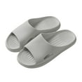 thumbnail image 5 of XINPING Women's Cute Cloud Shower Slippers, Pillow Soft Non Quick Drying Open-toe Eva Slides, Lightweight Comfort Footwear for Bathroom, Home and Daily Leisure, 5 of 6