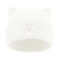 thumbnail image 4 of Kids Hats & Caps Cute Embroidered Cat Knit Hat for Kids Winter Warm Ear Soft Yarn Cap for Cold Weather, 4 of 4