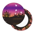 thumbnail image 3 of Round Bar Stool Seat Covers, Happy halloween cartoon ghost Elastic Round Chair Cover Stool Seat Slipcover Bar Stool Cushions Round Pad for 12-14 inch, 3 of 7