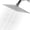 Chrome Finish-6 Inch Square, variant on 8 Inch Square Brushed Nickel Rain Shower Head