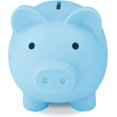 thumbnail image 2 of HUSAN Cute Piggy Bank Plastic Pig Save Money Box For Kids Birthday Gift Piggy Bank Children Christmas Gift Pig Coin Bank Plastic Saving Coin Box Decoration Toy (Blue), 2 of 8