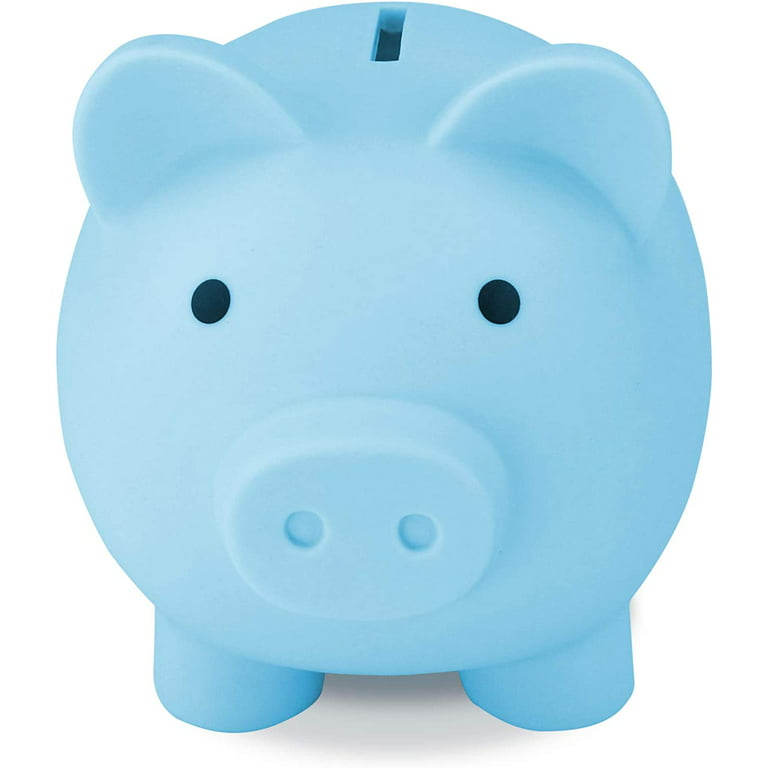  Koicaxy Piggy Bank, DIY Coin Bank for Girls Boys Kids, Ceramic  Money Bank Practical Gift for Birthday, Festival, Christmas(Medium, Blue) :  Toys & Games