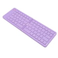 thumbnail image 1 of Foldable  Keyboard, Slim Design and Secure Magnets, Portable  Keyboard for Phone Tablet Laptop, 67 Keys Compact Keyboard Rechargeable, 1 of 7