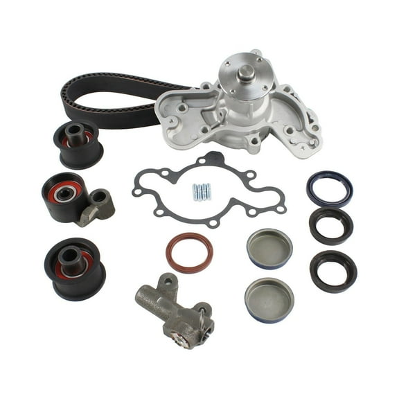 DNJ TBK471WP Timing Belt Kit Water Pump Fits Cars & Trucks 96-98 Mazda MPV 3.0L V6 SOHC 18v