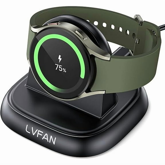 mjw001 Charger for Samsung Galaxy Watch 8/8 Classic / 7 / Ultra / 6/5 / 4, Charger Stand Dock Replacement Accessories, Magnetic Wireless Charging Cable Cord Station