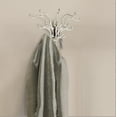 thumbnail image 4 of Creative Co-Op Antique Decorative Cast Iron Multi Hook Wall Hanger With 15 Hooks Distressed White, 4 of 5