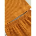 thumbnail image 6 of Kiapeise Infant Baby Boy Girl Summer Outfits Ribbed Knitted Halter Camisole Tank Tops Shorts Set 2Pcs Casual Clothes, 6 of 9