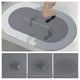 thumbnail image 5 of Diatomaceous Bath Rug | Super Absorbent Fast Drying Bathroom Mat | Non Slip Rubber Backing | Washable Modern Floor Mat | Multi-Use | 16x24in | Gray Blue Pink, 5 of 9