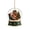 Green & Gold, variant on Hanging Christmas Snow Globe Ornament, Gingerbread House Scene with Candy Canes & Trees, Festive Tree Decoration Gift, 3.94in