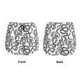 thumbnail image 6 of Goofa Hand Drawn Snake Printed Women 2 in 1 Running Shorts,Quick Dry Athletic Workout Shorts,High Waisted Athletic Shorts with Liner Pockets-X-Large, 6 of 9