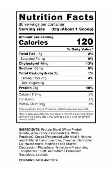 Buy Optimum Nutrition Gold Standard 100% Whey Protein, 80 Servings ...