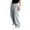 Gray, variant on SAWOBUUN Men's Solid Sweatpants Wide Leg Elastic Waist Drawstring Casual Relaxed Fit Loose Pants
