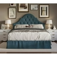 thumbnail image 3 of Home Design Isabella Tufted Upholstered Panel Bed Denim Blue - Twin, 3 of 5