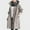 A130 Beige, variant on Xdegoge Teen Girls Long Sleeve Hooded Trench Coat Casual Basic Solid Outerwear Windbreaker Button Down Fall Winter School Daily Wear Activewear Stylish Long Jackets