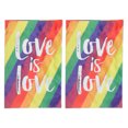 thumbnail image 1 of 2pcs LGBT Hanging Flag Ornament Outdoor Decorative Decorative Garden Flag Decor HOMEMAXS 14027303-MX, 1 of 6