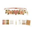 thumbnail image 2 of Crochet Bracelet DIY Kit with Beads,Beginner Yarn Craft with Step-by-Step Tutorial for Women Craft Lover, 2 of 6